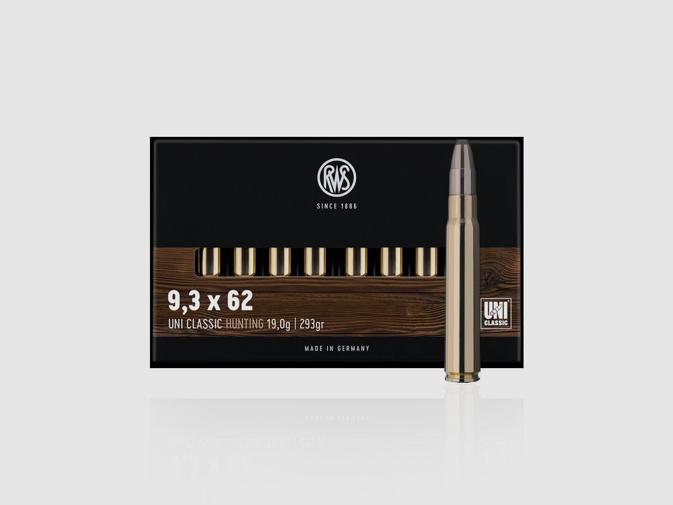 RWS UNI Classic 293grs 20St 9.3x62