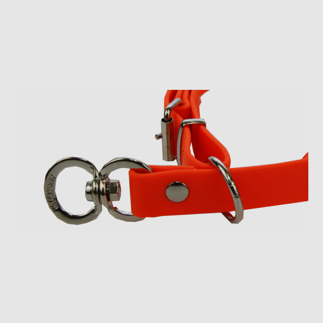 AKAH BioThane® halsband signaalrood