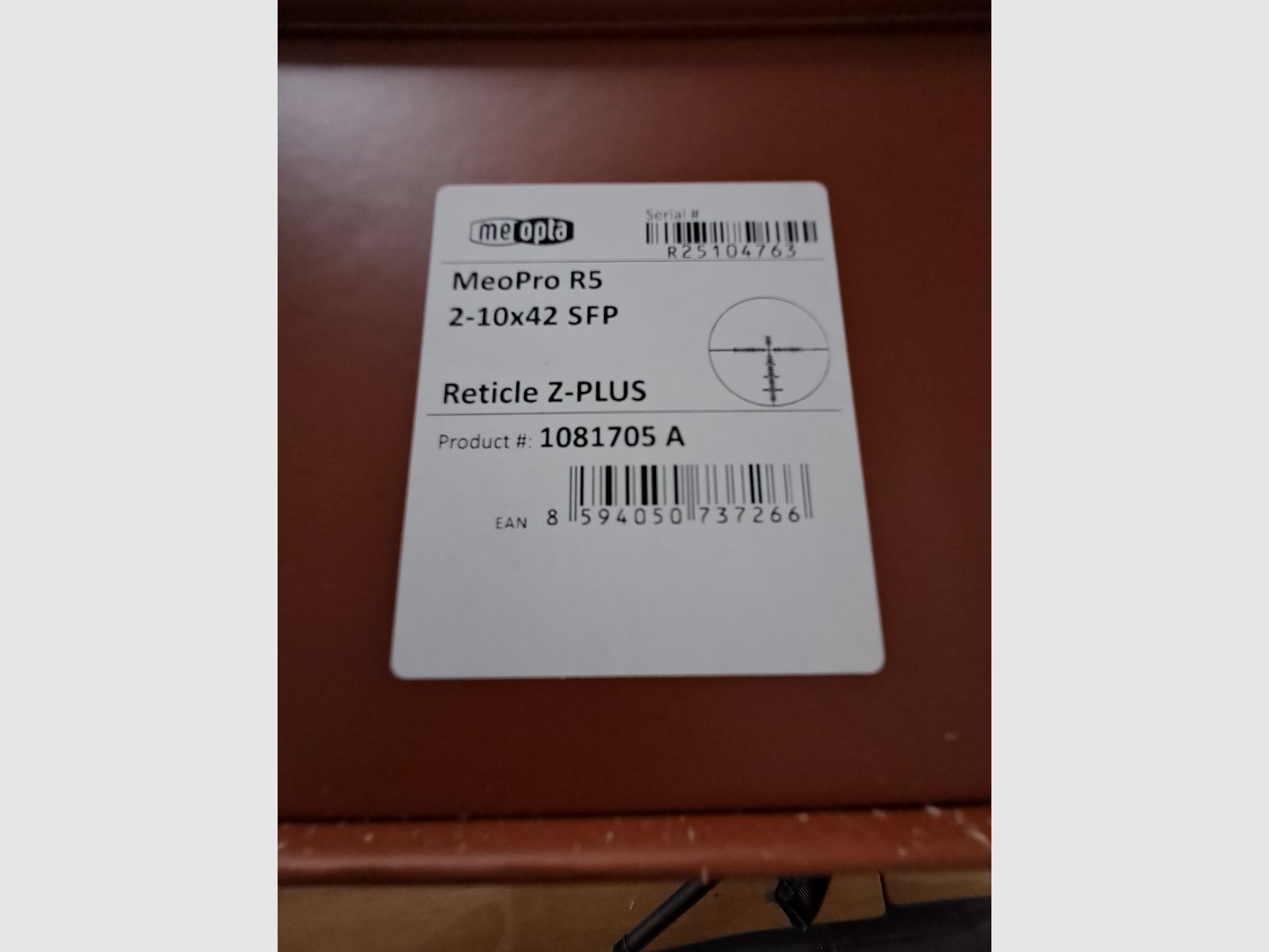 Meopta MeoPro R5 2-10x42 Z-Plus