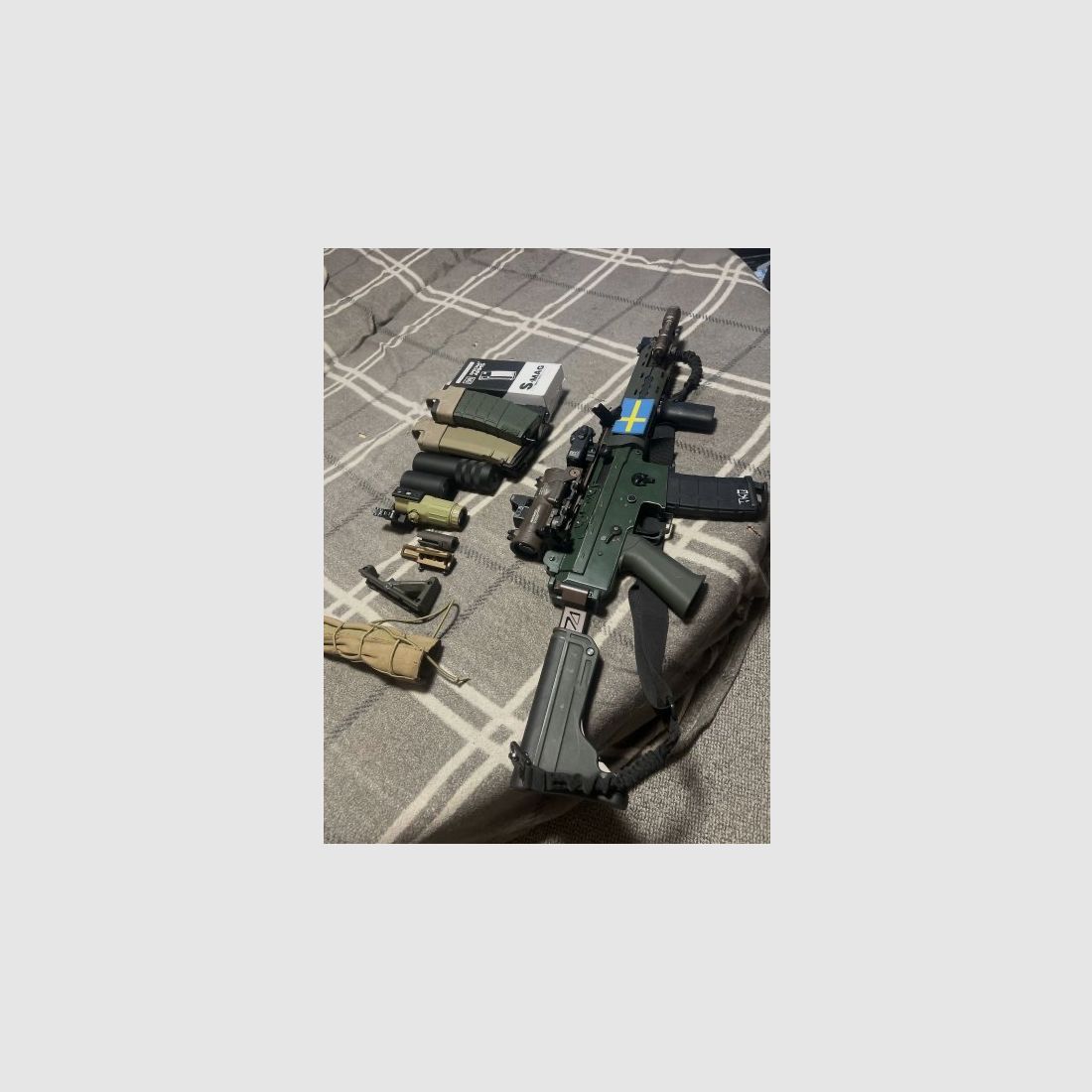 Rarity G&G GK5C (AK5C) with accessories