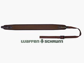 Niggeloh Gewehrriemen Universal Neopren - Braun mit Schnellverschluss