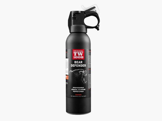 Pfefferspray TW1000 Bear Defender, 225 ml, mit Reichweite bis zu 10 m