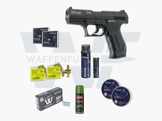 Walther P99 Defense "M" Blank Firing Set Caliber 9mm PAK
