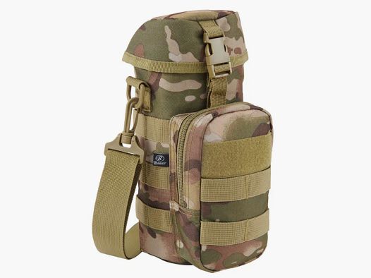 Borsa a cintura / Borsa a tracolla / Portabottiglie Brandit "Bottle Holder II" - Camouflage tattico