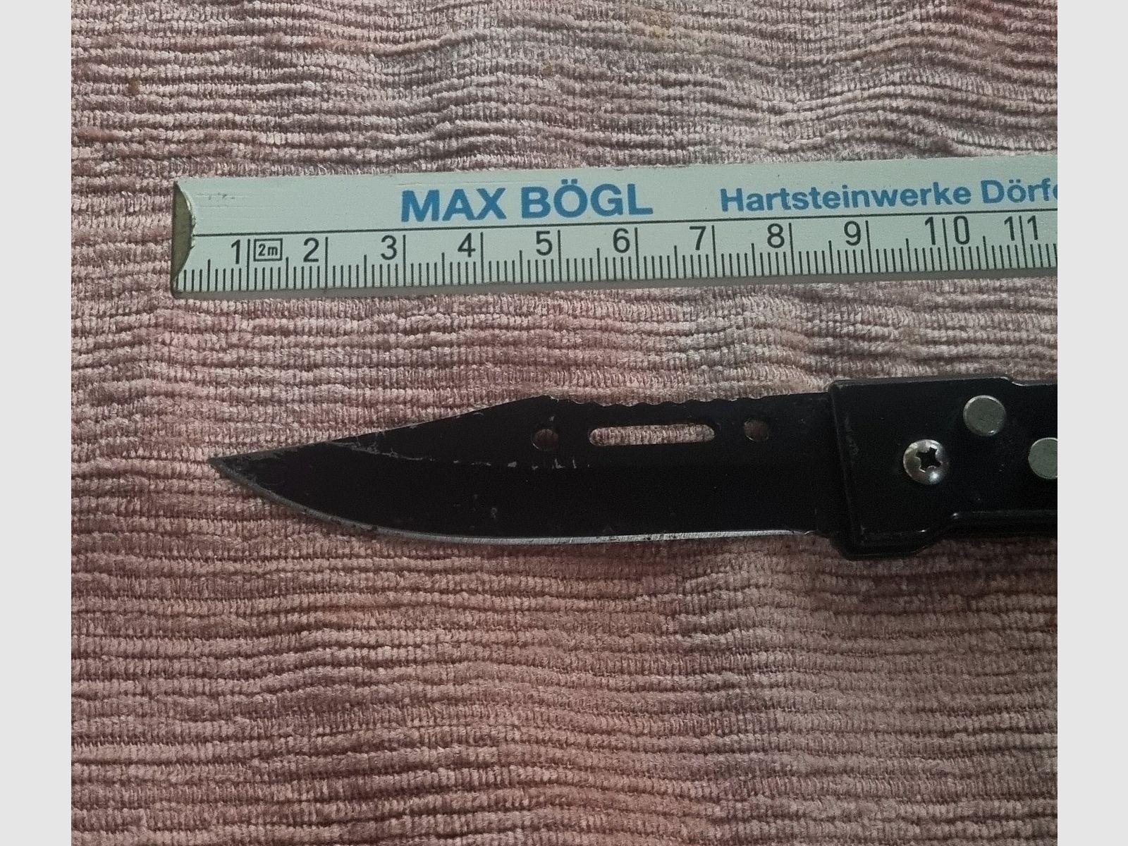 Schnappmesser, Stellmesser, Springer .