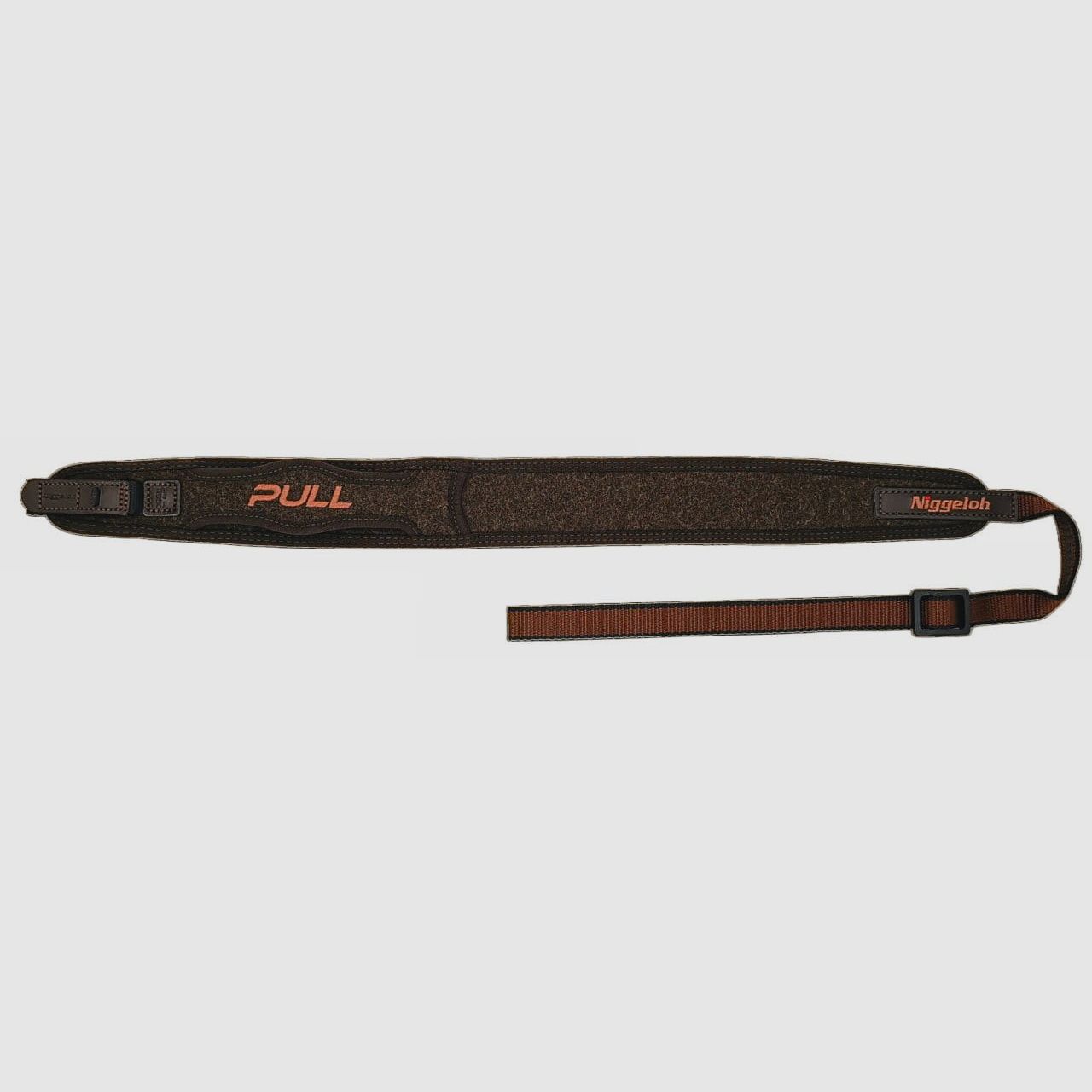 Niggeloh Rifle Sling PULL Classic Loden Brown with Quick Releases