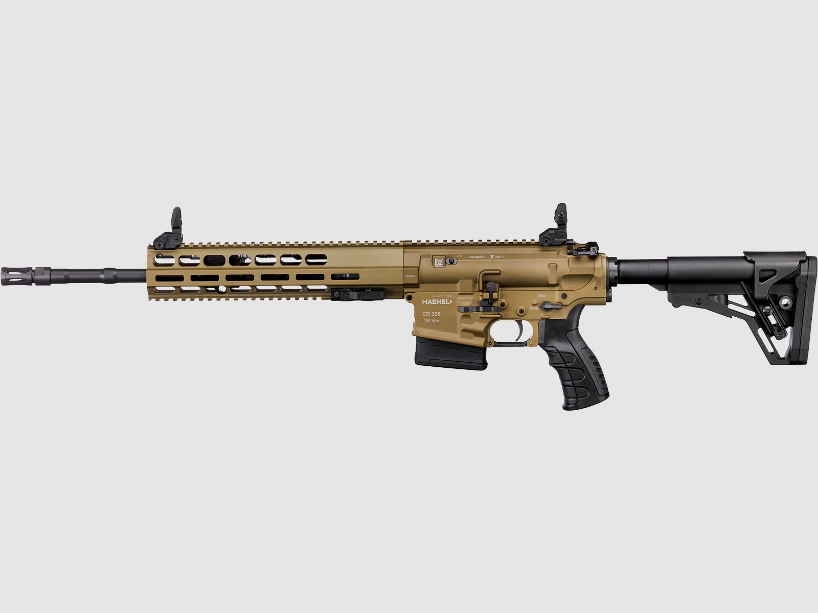 Haenel CR 308 Direktabzug Sand, 16,65", Kal. .308 Win.