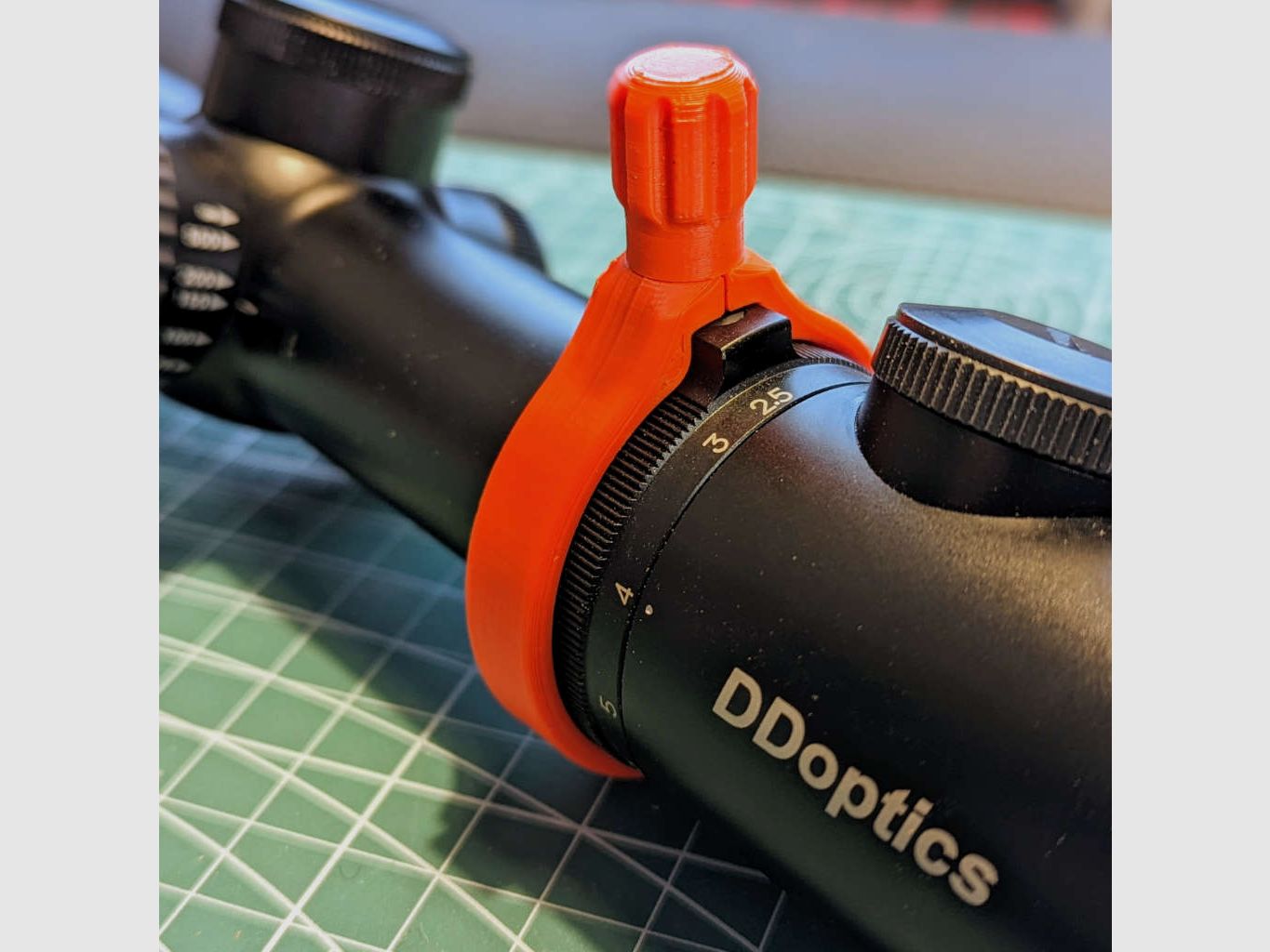 Für DDoptics Gen2: Schnellverstellhebel für Vergrößerungseinstellung der Gen2 Serie