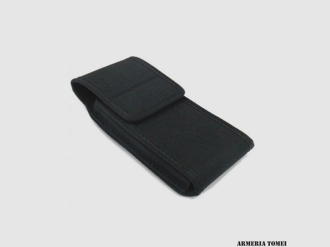 VEGA HOLSTER – PORTA CELLULARE IN CORDURA XXL (18cm x 8,5cm) NERO, immagine 1 di 2
