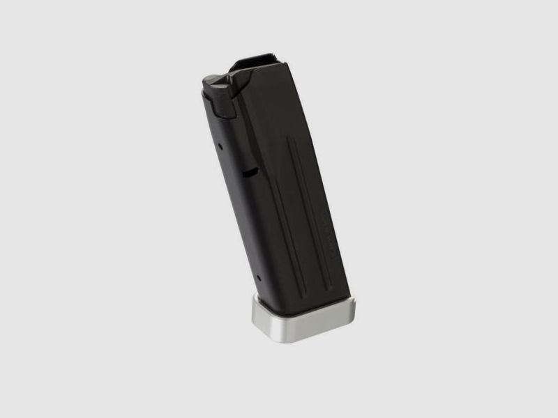 TANFOGLIO magazine for LF: Combo/Xtreme/Ltd HC .45Auto black/silver