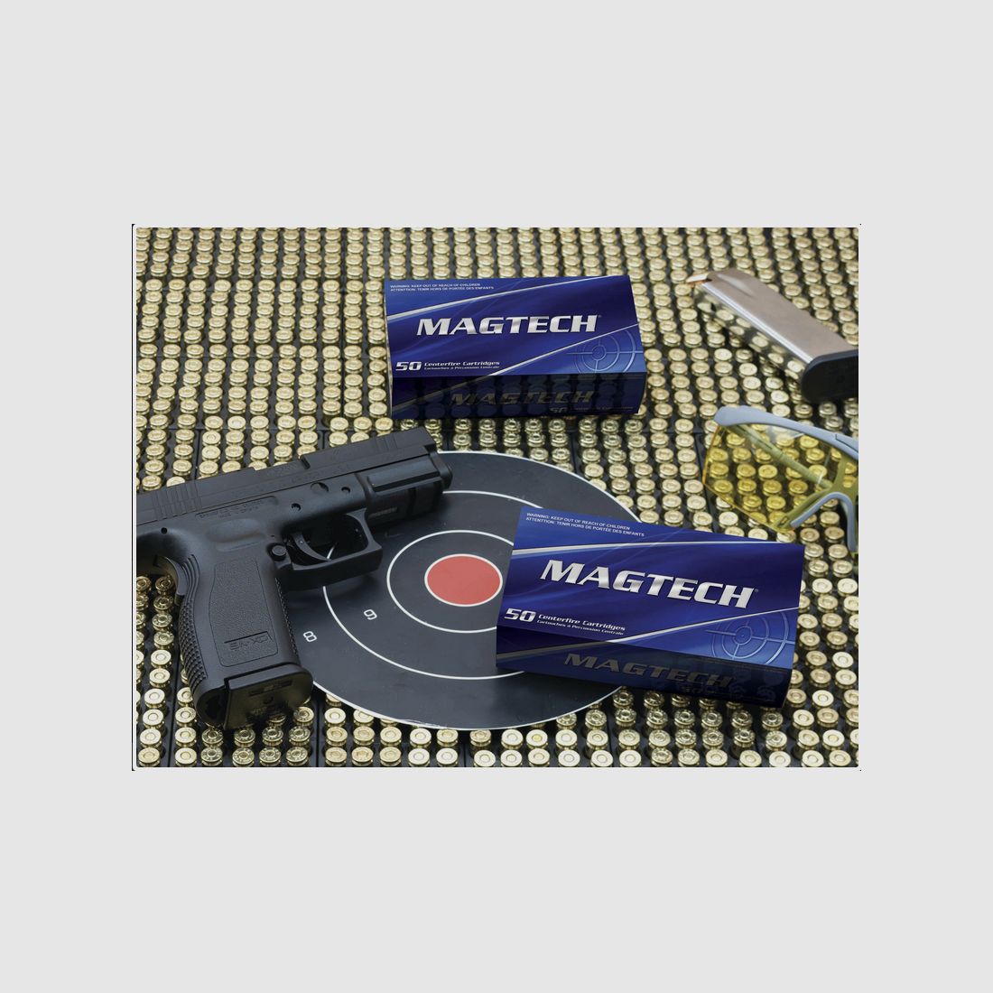 Magtech 9 mm Luger FMJ 124gr, image 1 of 2