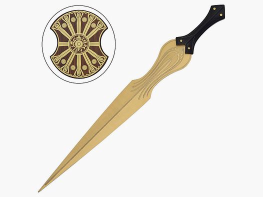 Schwert des Achilles inklusive Wandhalterung