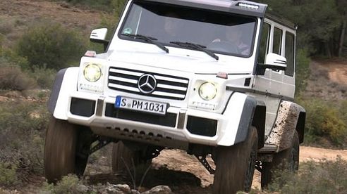 Mercedes G 500 4x4² - Erster Fahrbericht