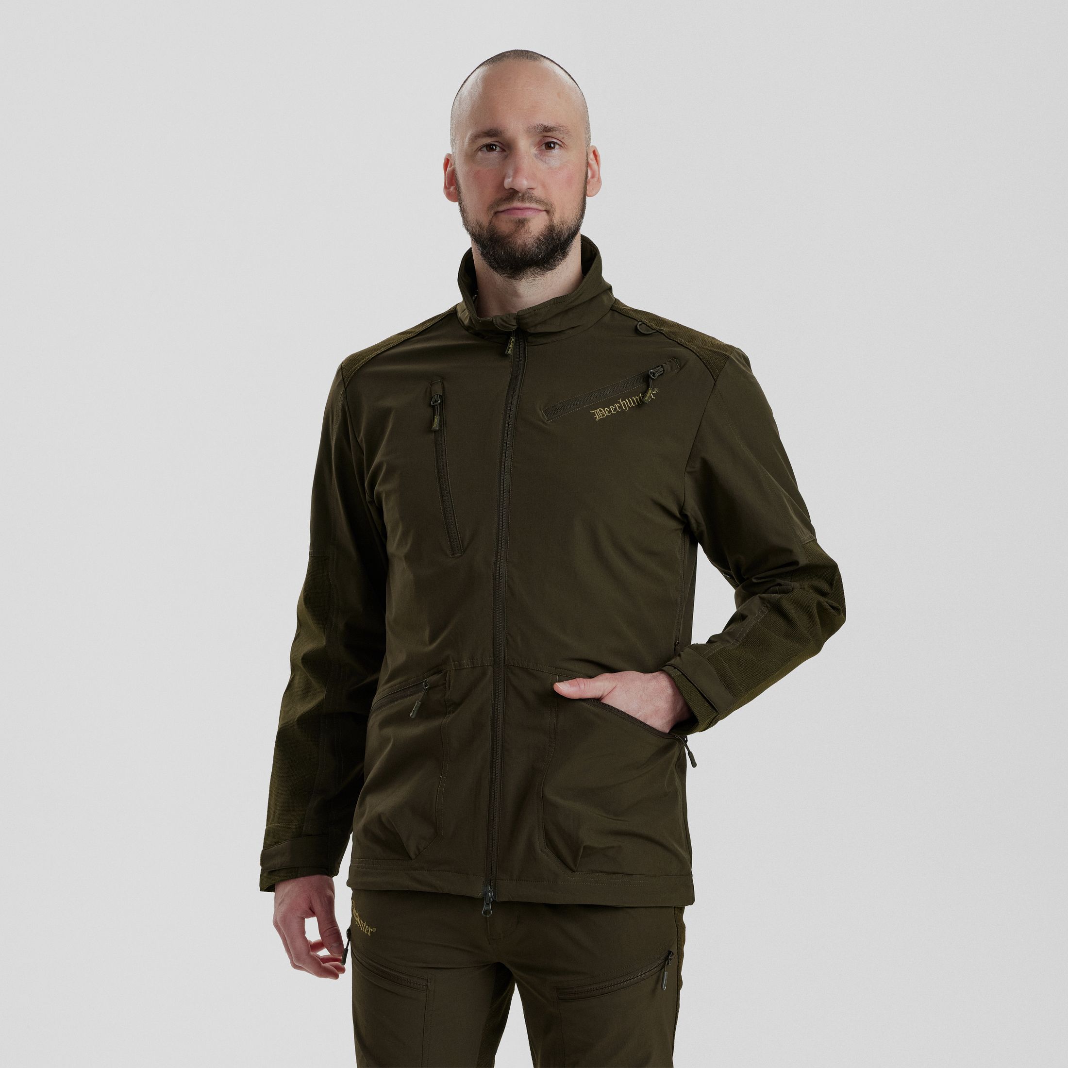Excape Light Jacket - Art Green - Size: M