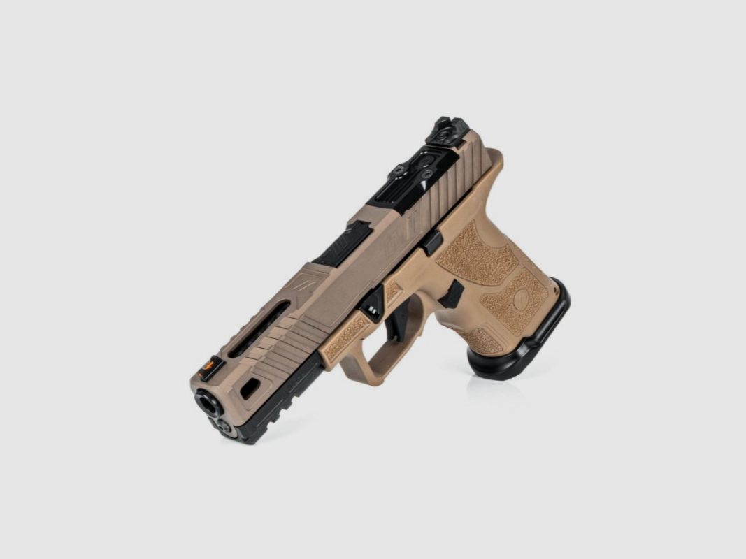 ZEV OZ9 Elite Covert Pistol Standard FDE Slide BLK BBL, Bild 3 von 3