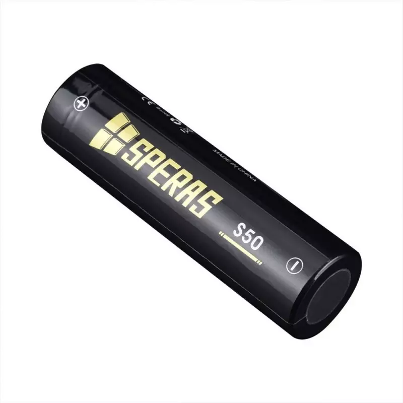 Speras S50 5000mAh lithium batterij, type 21700, afbeelding 5 van 5