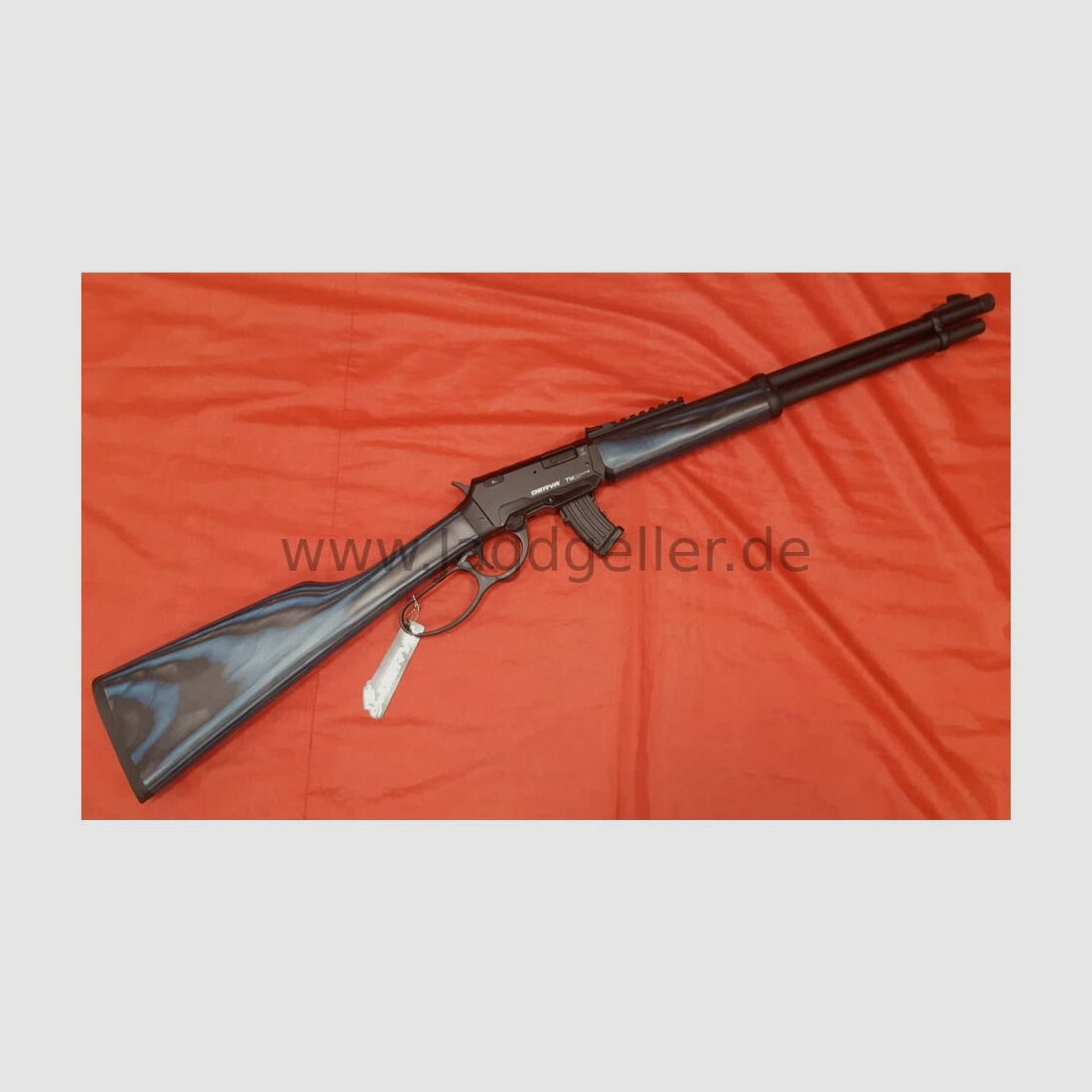 DERYA TM22 Unterhebel-Repetierer Blue Wood .22lr