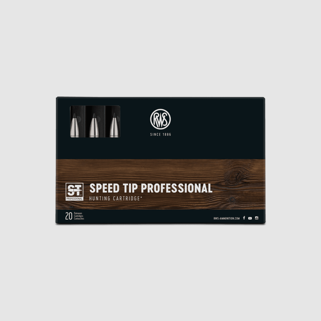RWS 8x57IRS Speed Tip Professional 180 gr. -20 pcs