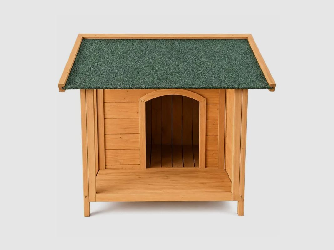 Holz-Nische für Hund mit Terrasse - Größe M, Bild 10 von 16