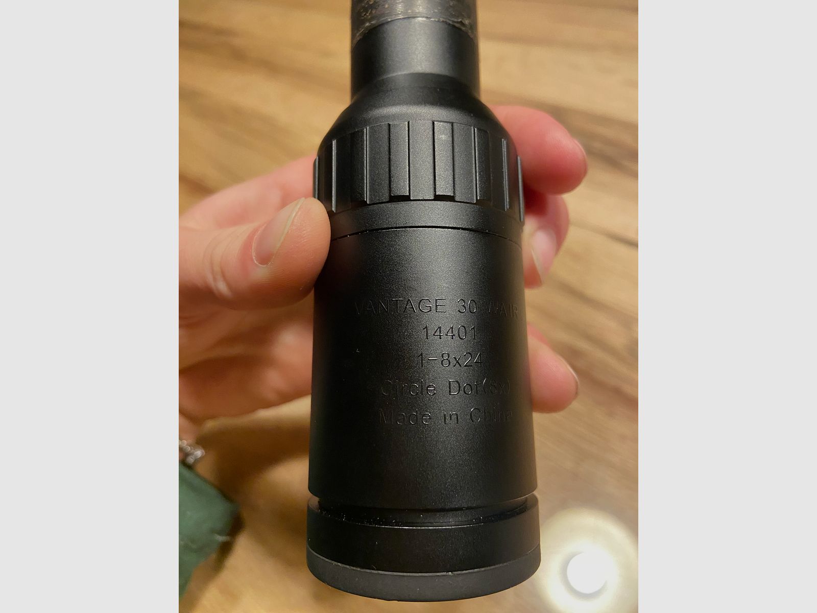 As good as new 1-8x24 riflescope driven hunt scope