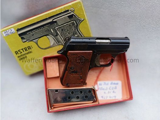 Pistolet kieszonkowy Astra model "CUP