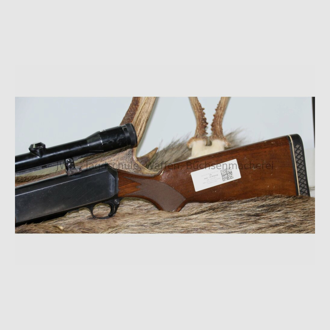 FN semi-automatic rifle Browning Bar with Zeiss .30-06Spring