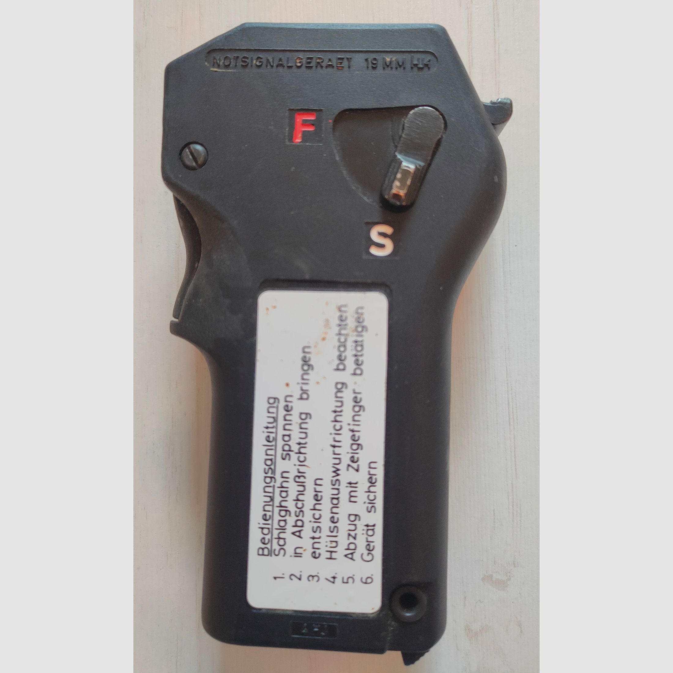 Heckler und Koch FHK19 Notsignalgeber PTB Version