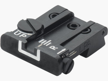LPA TPU75CZ18 adjustable micrometer sight for CZ 75 (old version) – White Outline