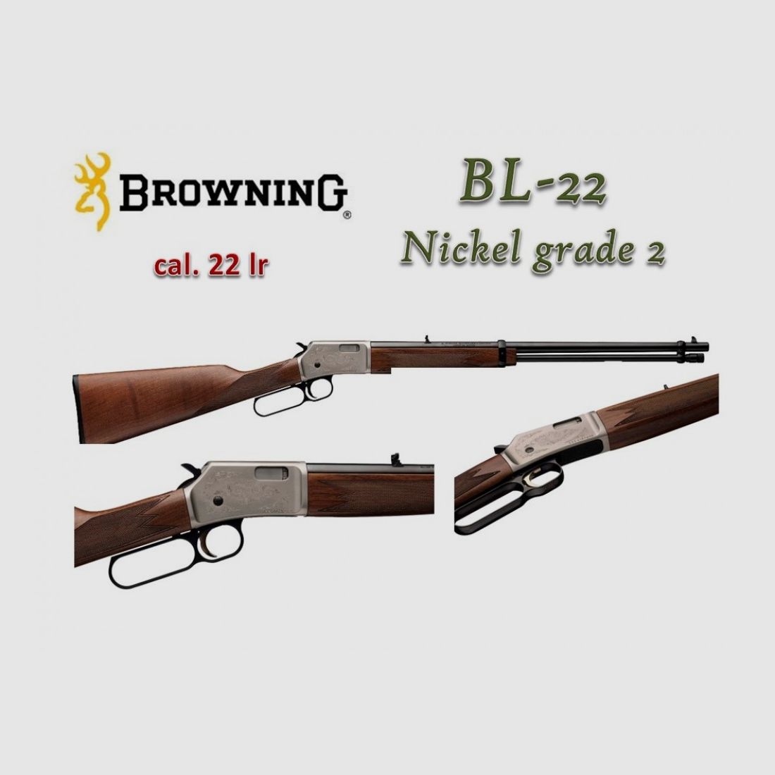 BROWNING BL-22 GR2 NICKEL cal.22 lr