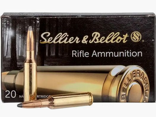 Sellier&Bellot 6,5 Creedmoor SP/partiellement en manteau