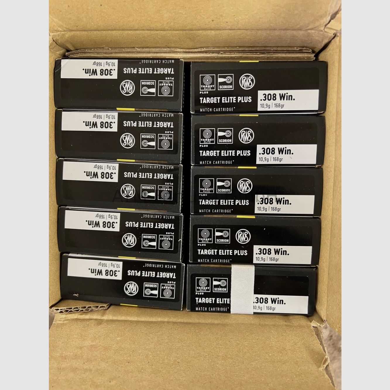 RWS	 Target Elite Plus  .308 Win. 10,9g/168grs.