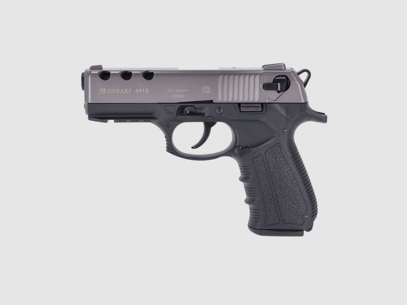 Zoraki 4918 pistola a salve 9 mm P.A.K titan