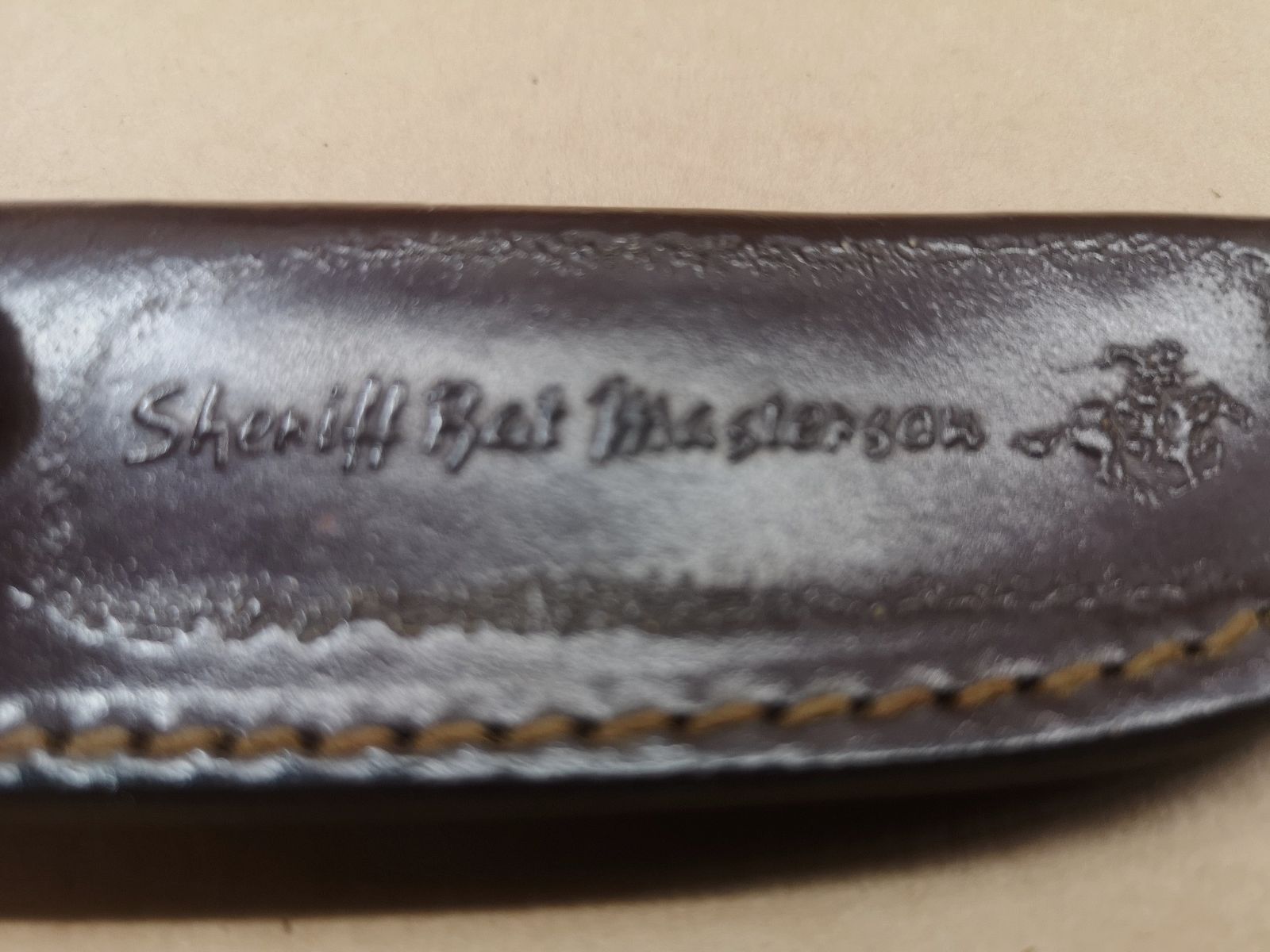 Jagdmesser Sheriff Bat Masterson 