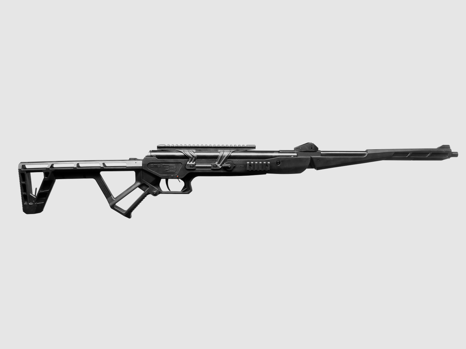 BLACK BUNKER BM8 Klapp-Luftgewehr 4,5 mm Schwarz, Bild 7 von 7