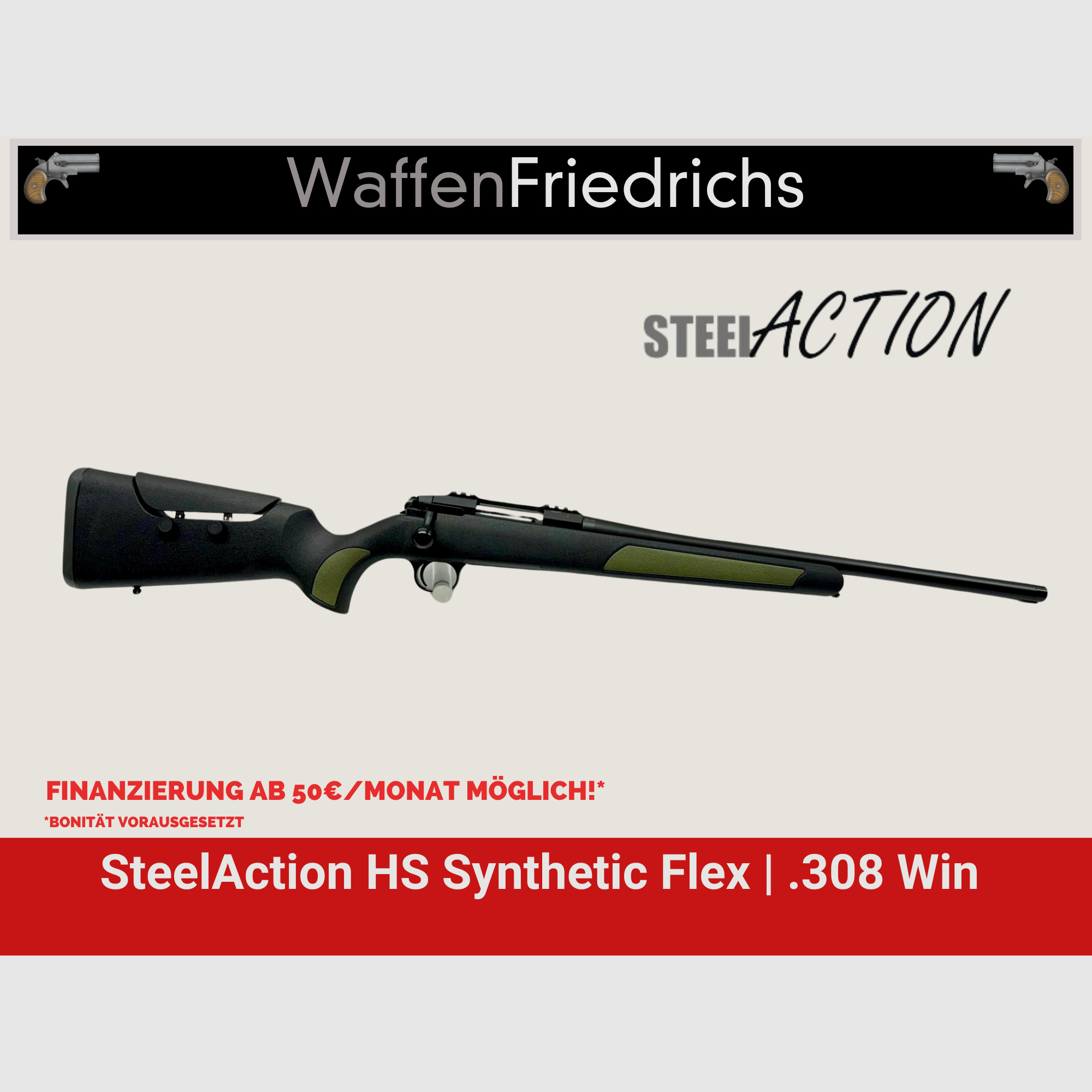 SteelAction HS Synthetic Flex - WaffenFriedrichs