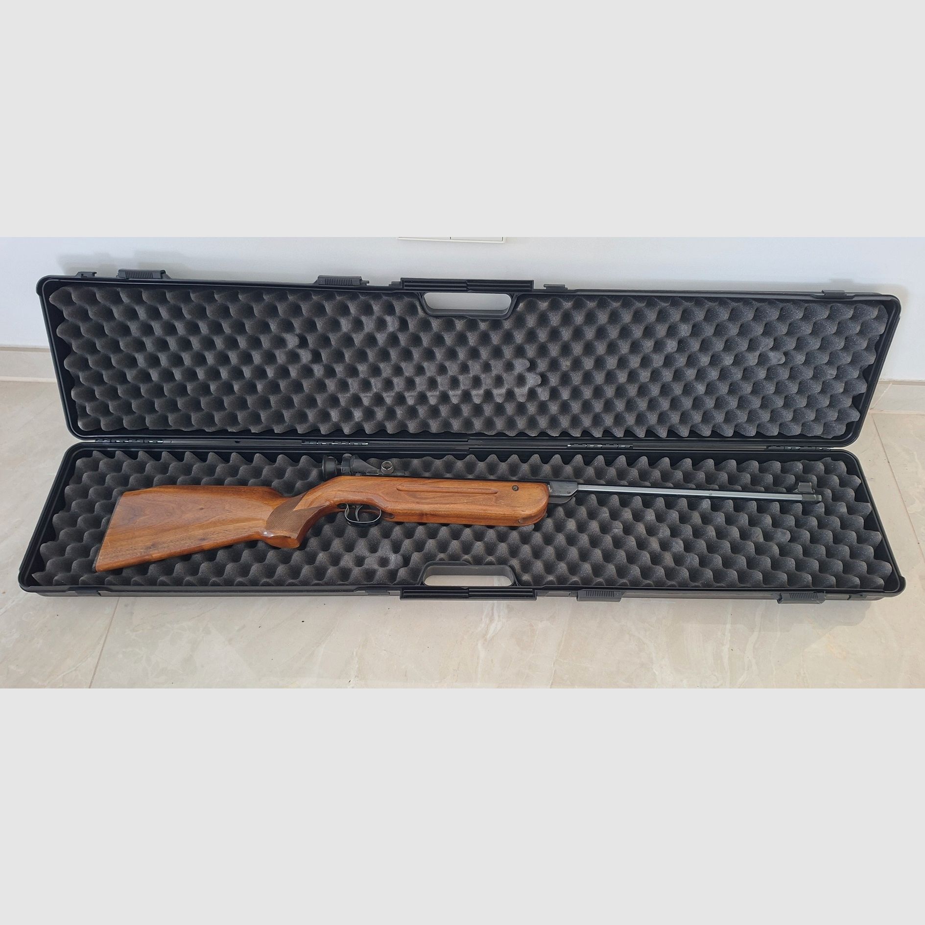 Walther LG53 Sport Luftgewehr Kaliber 4,5 Knicklauf Modell 53 top zustand inkl. Koffer