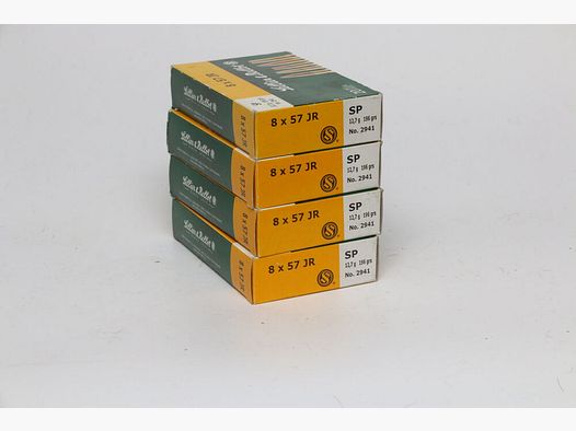 <S&B 8x57IR Munitie Jacht