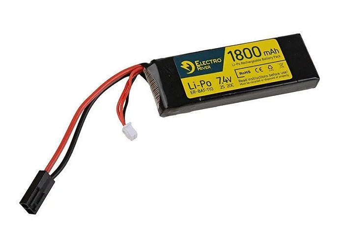 LiPo-Akku 7,4 V 1800 mAh 20/40C, Bild 1 von 2