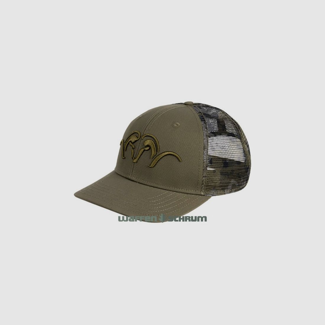Blaser Cap Mesh Camo Dunkel Oliv