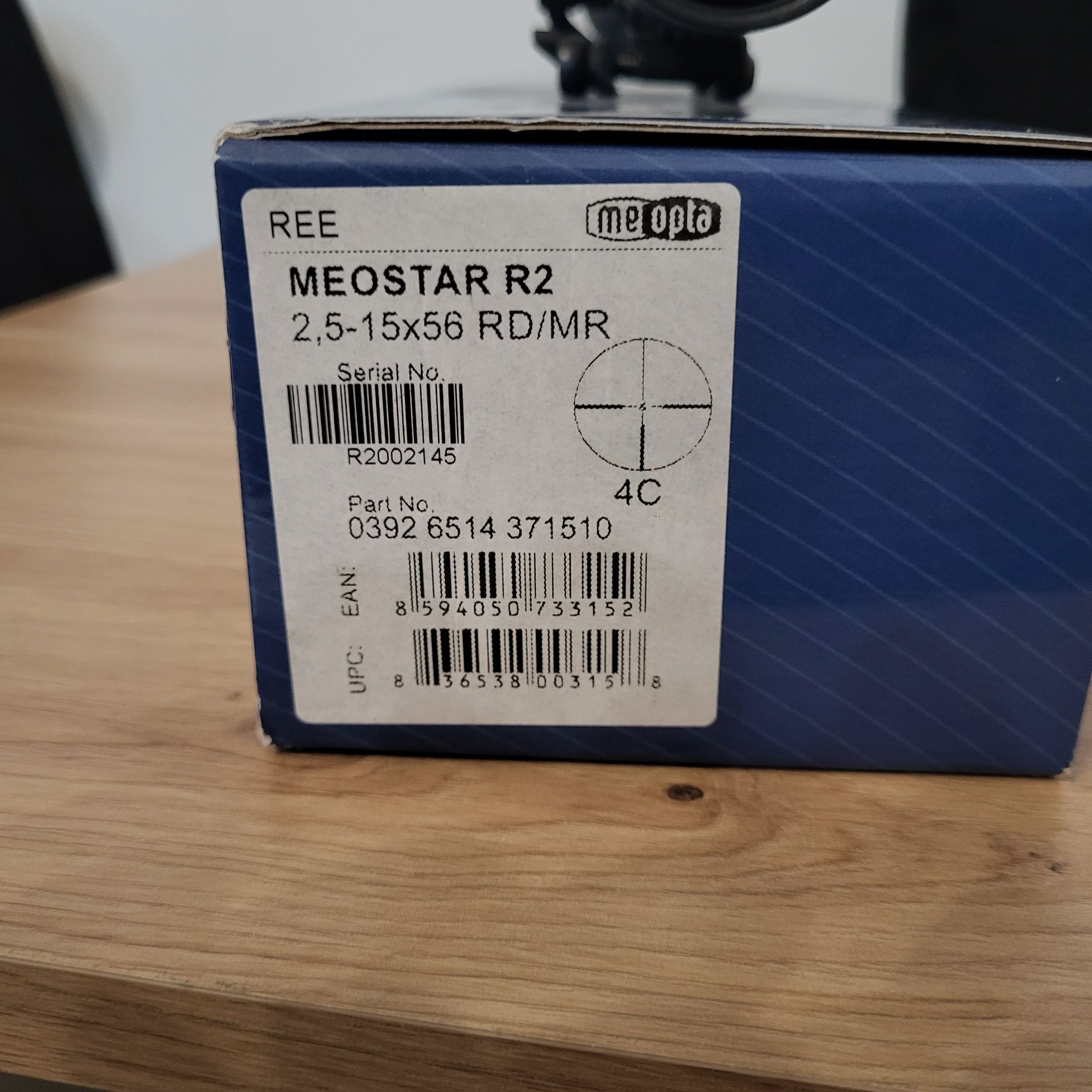Meoptra luneta celownicza Meostar R2 2,5-15x56 RD/MR