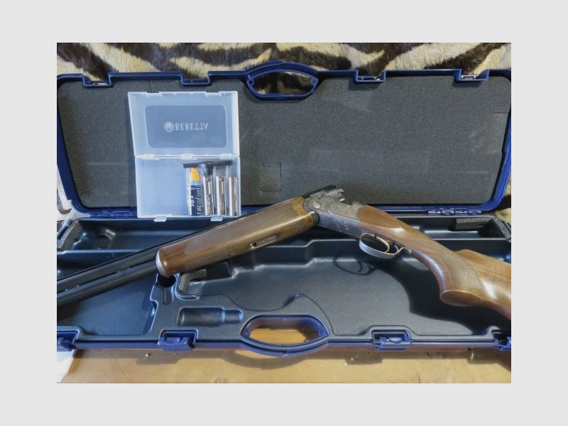 Flinte BERETTA 686 SP1 Sporting OCHP neu Kal. 12/76 Läufe 76 cm 5 Chokes – Waffenkoffer, Bild 11 von 11