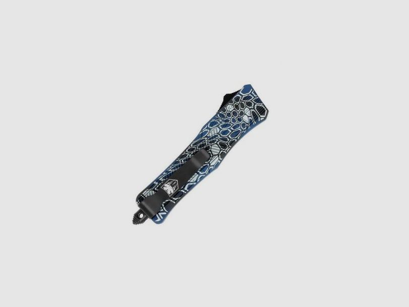 CobraTec Small CTK-1 Blue Cobra Skin couteau automatique OTF avec lame de poignard, Bild 3 von 8