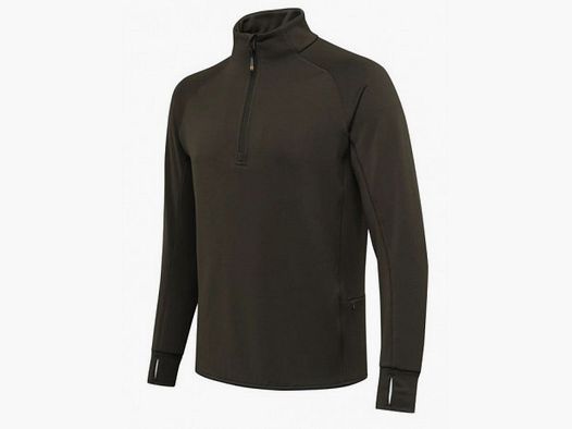 Beretta Thermo-Fleece groen model Stretch Tech half zip art. P3142T231207AA BERETTA