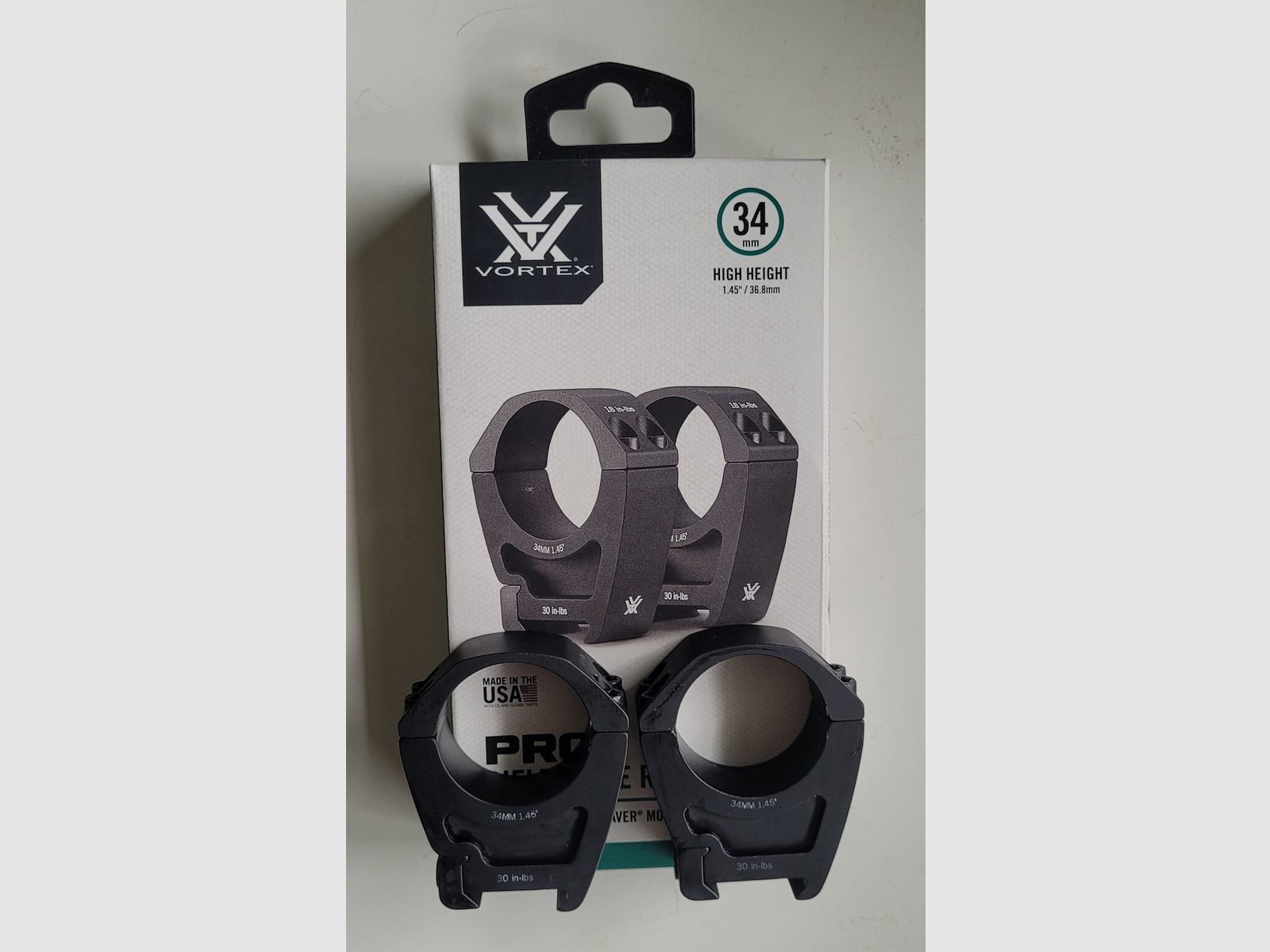 Anelli di montaggio Vortex PRO 34mm