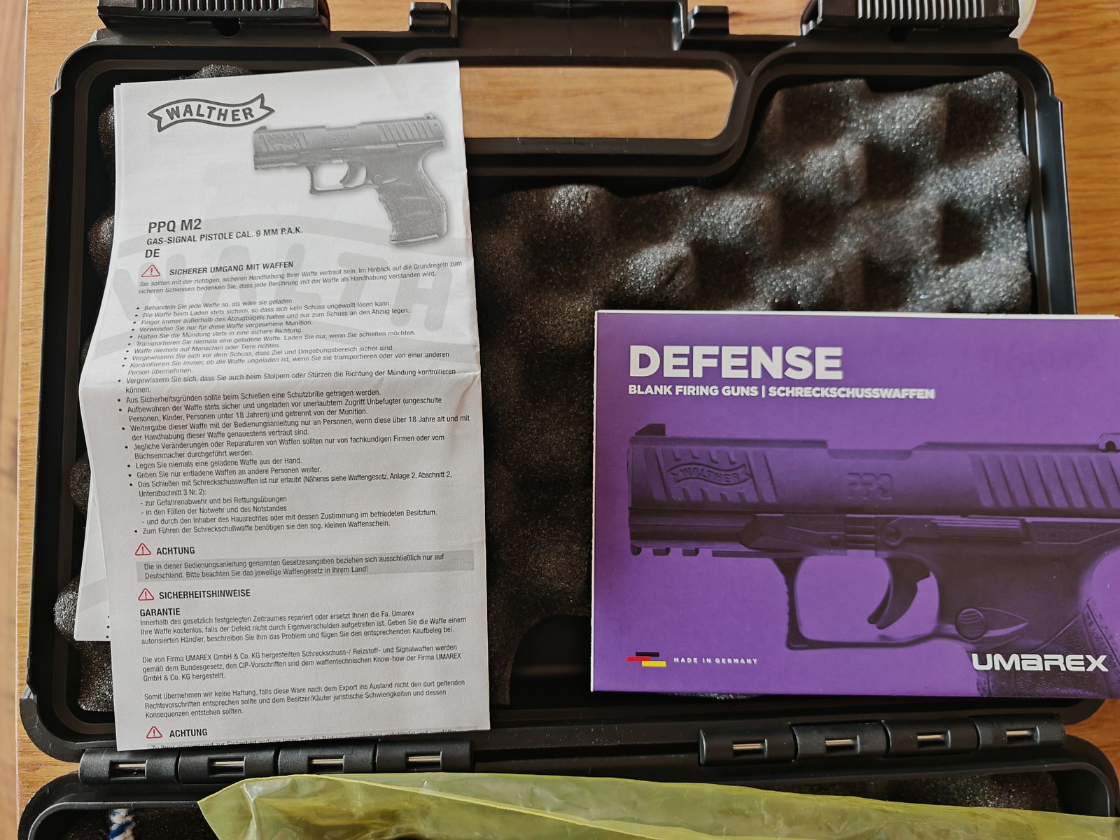 Schreckschusspistole Walther PPQ M2 9 mm PAK Neu