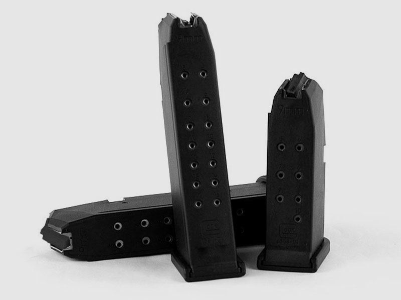 GLOCK Standard-Magazine mit Zubringer schwarz .40 S&W, Standard - 15rd *Auslaufartikel*