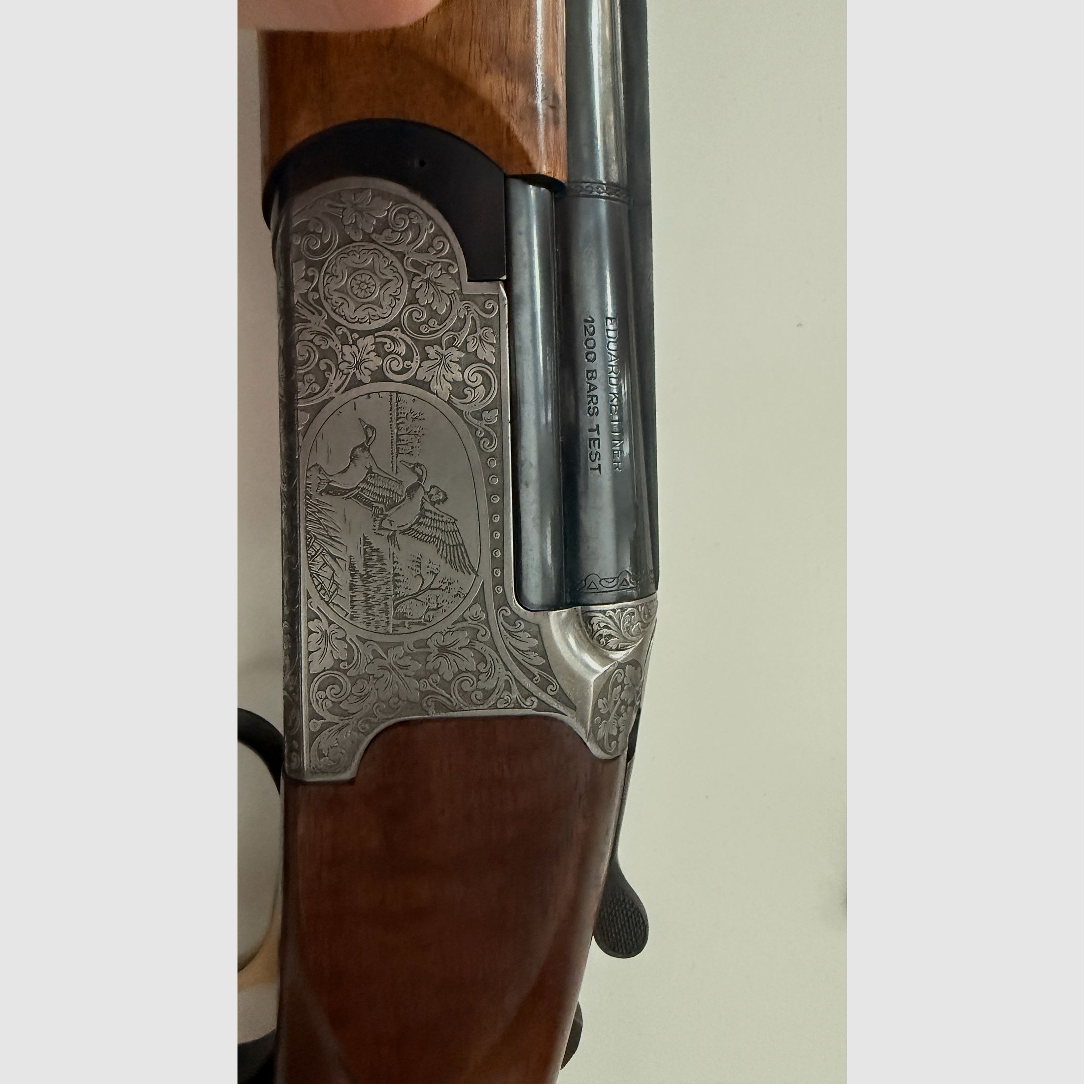 BDF Eduard Kettner Kettner Kolonia 12/76 Bockdoppelflinte