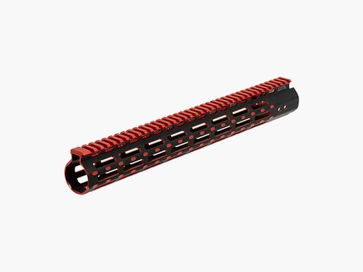 UTG PRO AR15 15" Super Slim Rail & Red 2-Tone