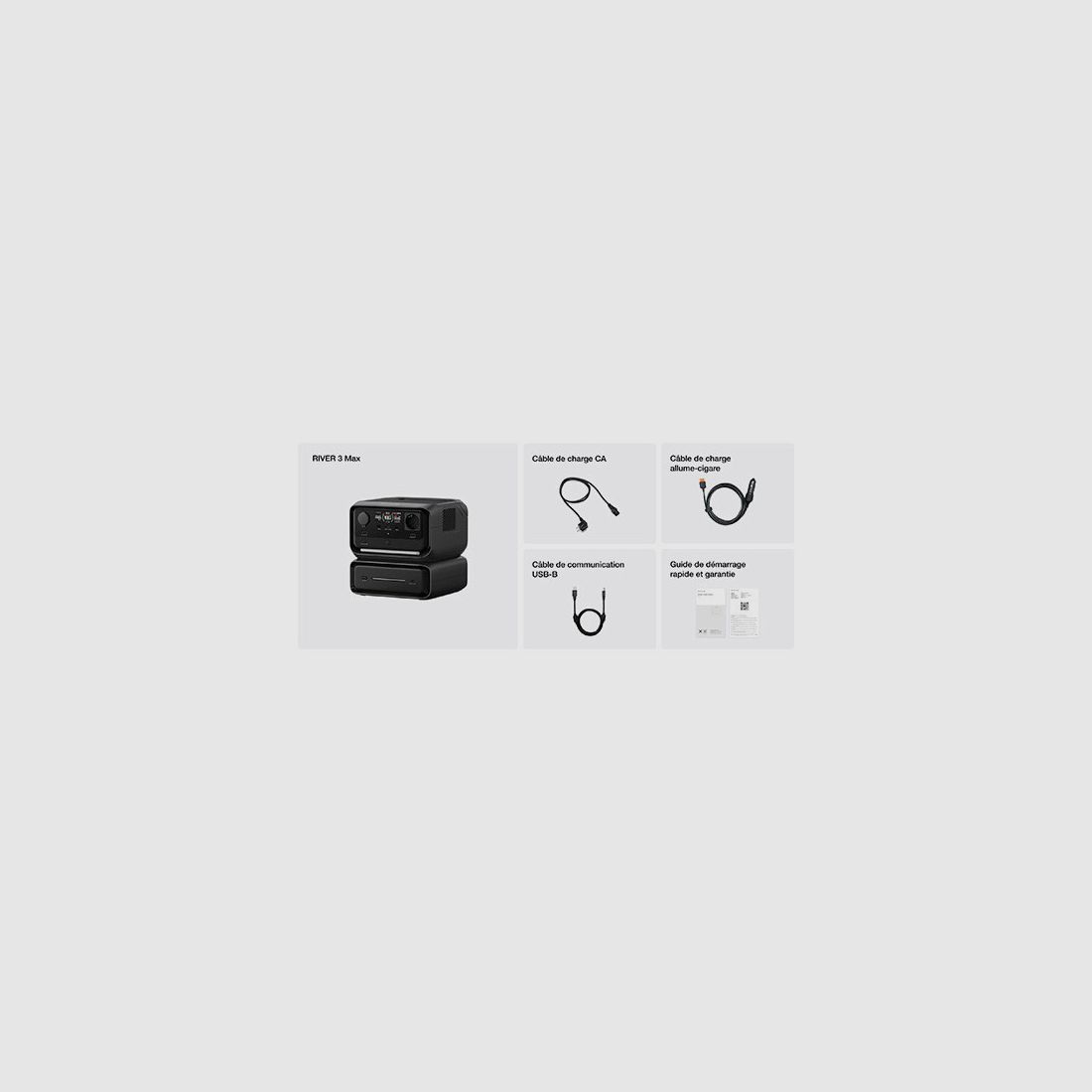 Ecoflow River 3 Max Plus – Stromstation mit 858 Wh Kapazität und EB600, Bild 2 von 2
