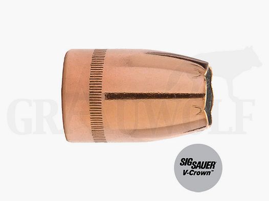 .355 / 9 mm 124 gr / 8.0 gr Sierra JHP V-Crown Bullets 100 pieces